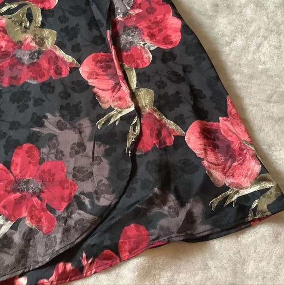 NWOT Le Château cocktail dress black and red plus size 3XL - Picture 4 of 8